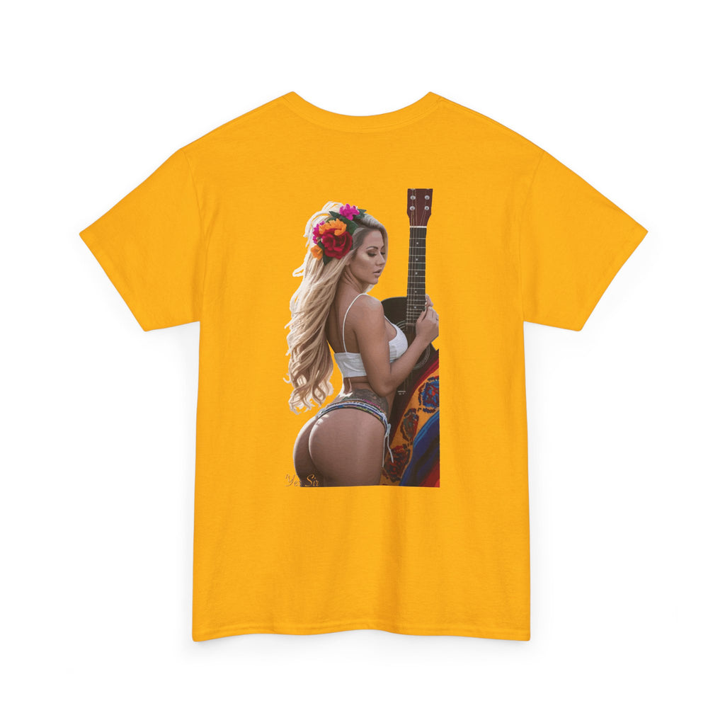 Pretty Flowers-Yes Sir T-Shirt | Parental Advisory  for the Bearded