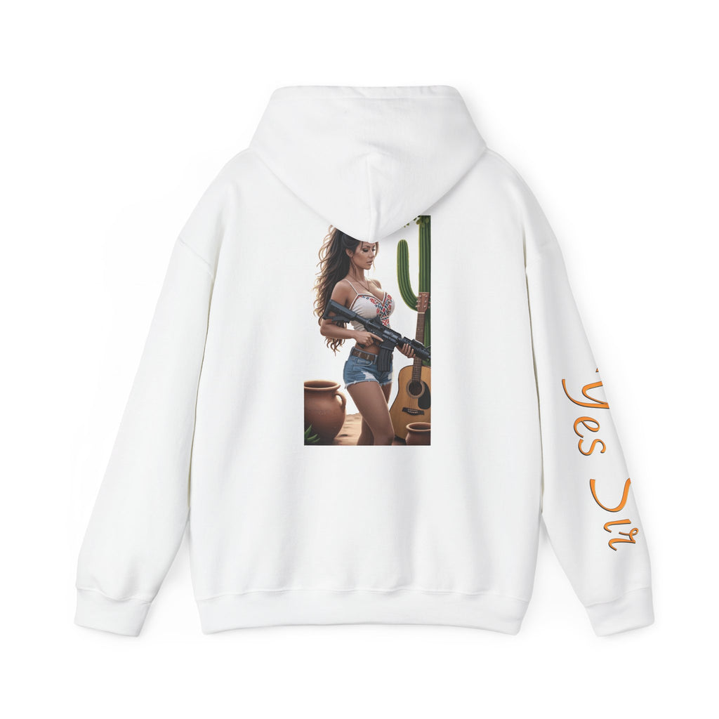 Nice Guitar- Yes Sir Hoodie | Parental Advisory  for the Bearded