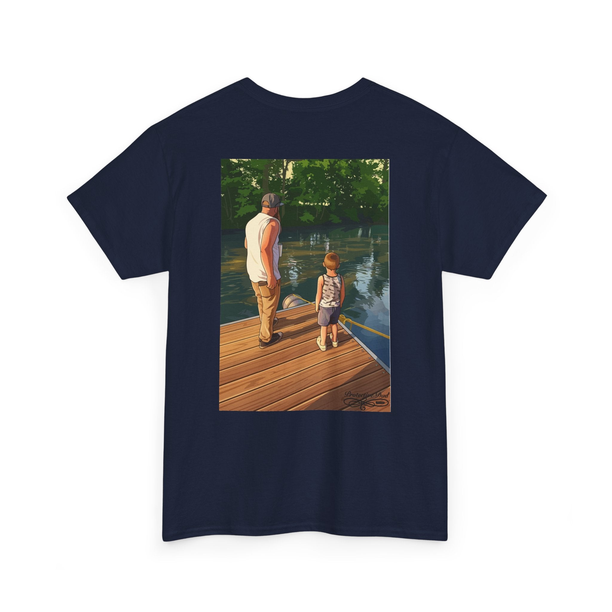 Protective Dad Father-n-Son Love T-Shirt | He’s Protected Too