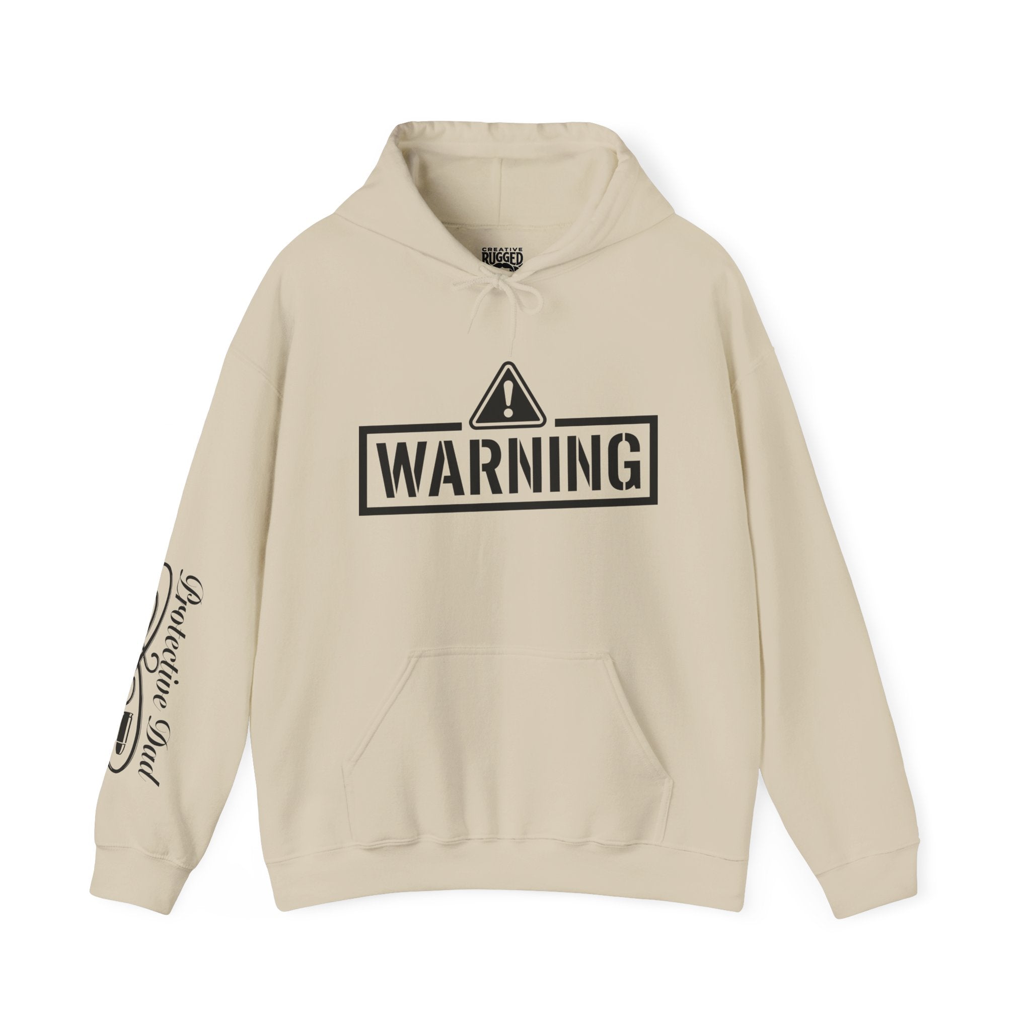 Protective Dad Sawed Off Shotguns - Hoodie | Here’s Your Warning