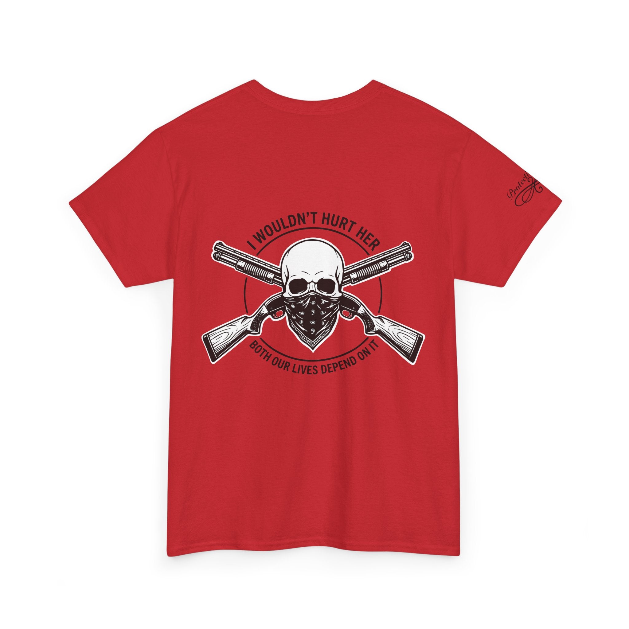 Protective Dad Shotguns T-Shirt | Here’s Your Warning
