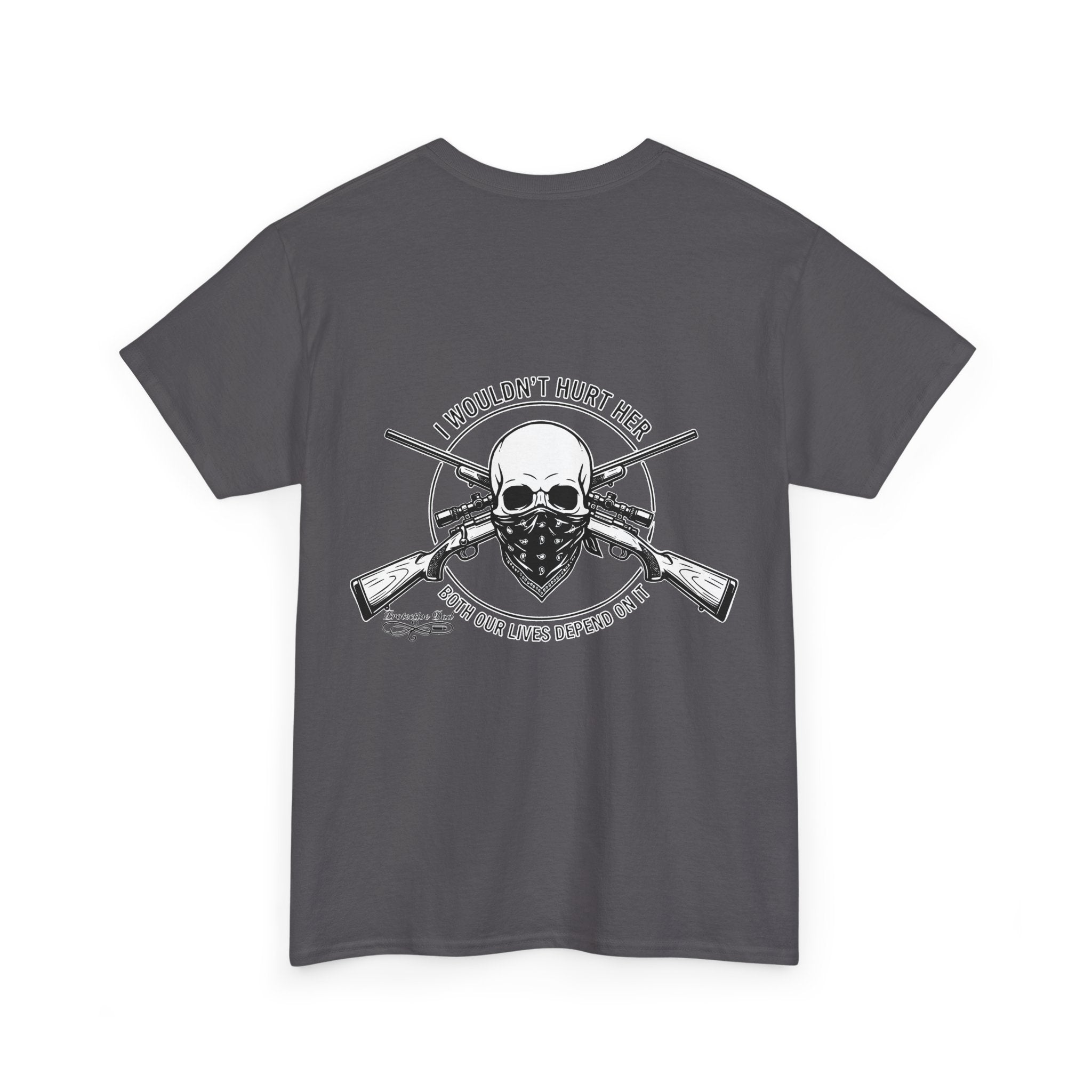 Protective Dad Rifles T-Shirt | Here’s Your Warning