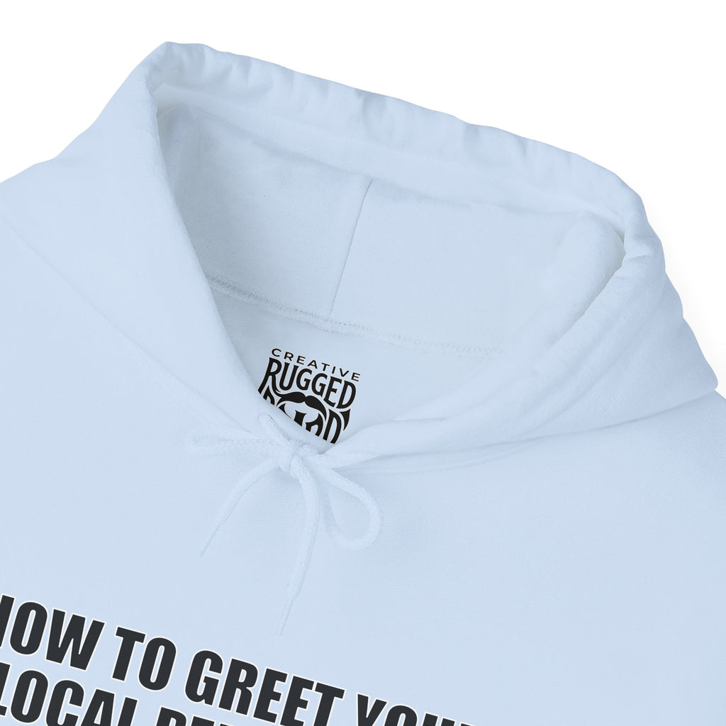 Protective Dad Greetings Hoodie | Here’s Your Warning