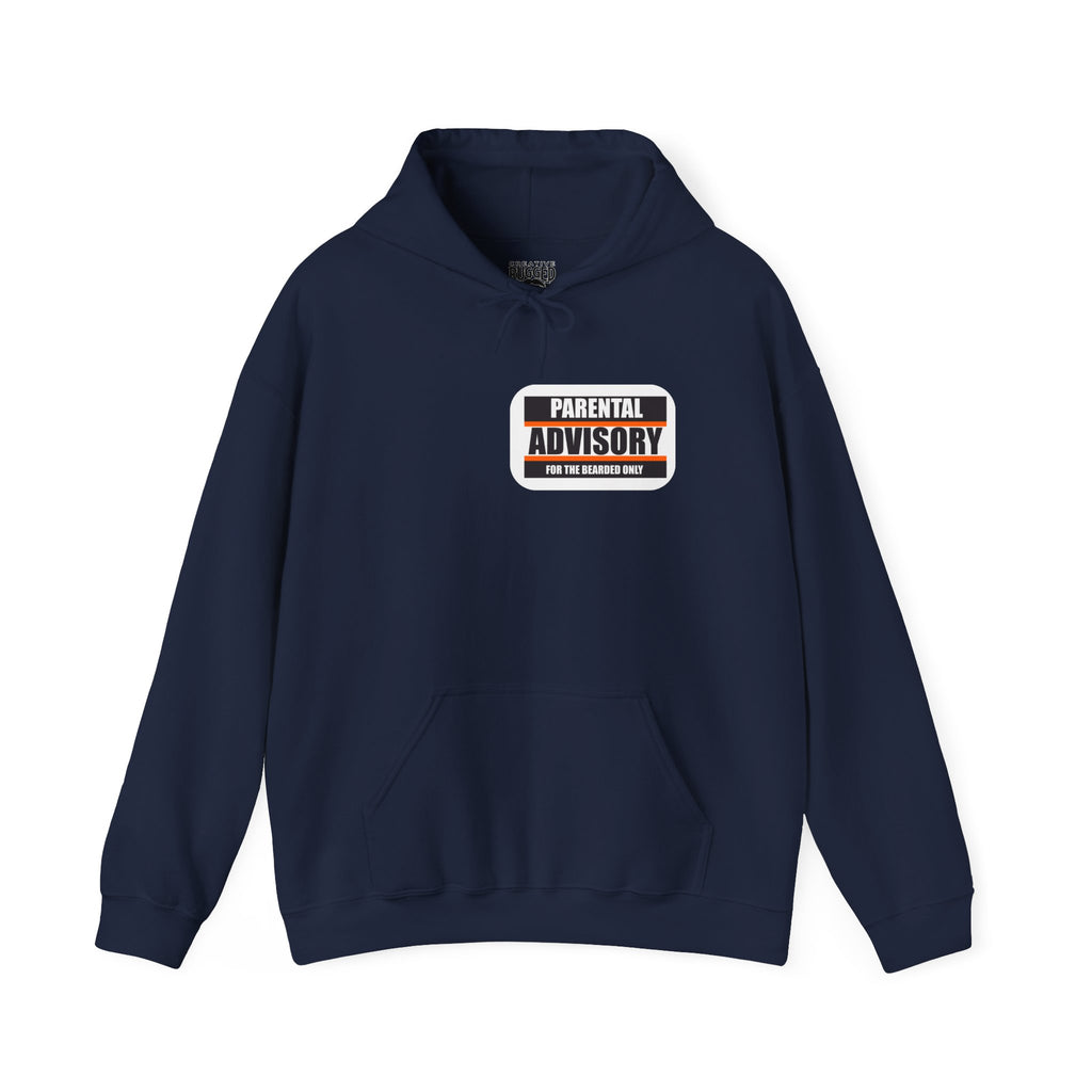 Pretty Flowers Yes Sir Hoodie | Parental Advisory  for the Bearded