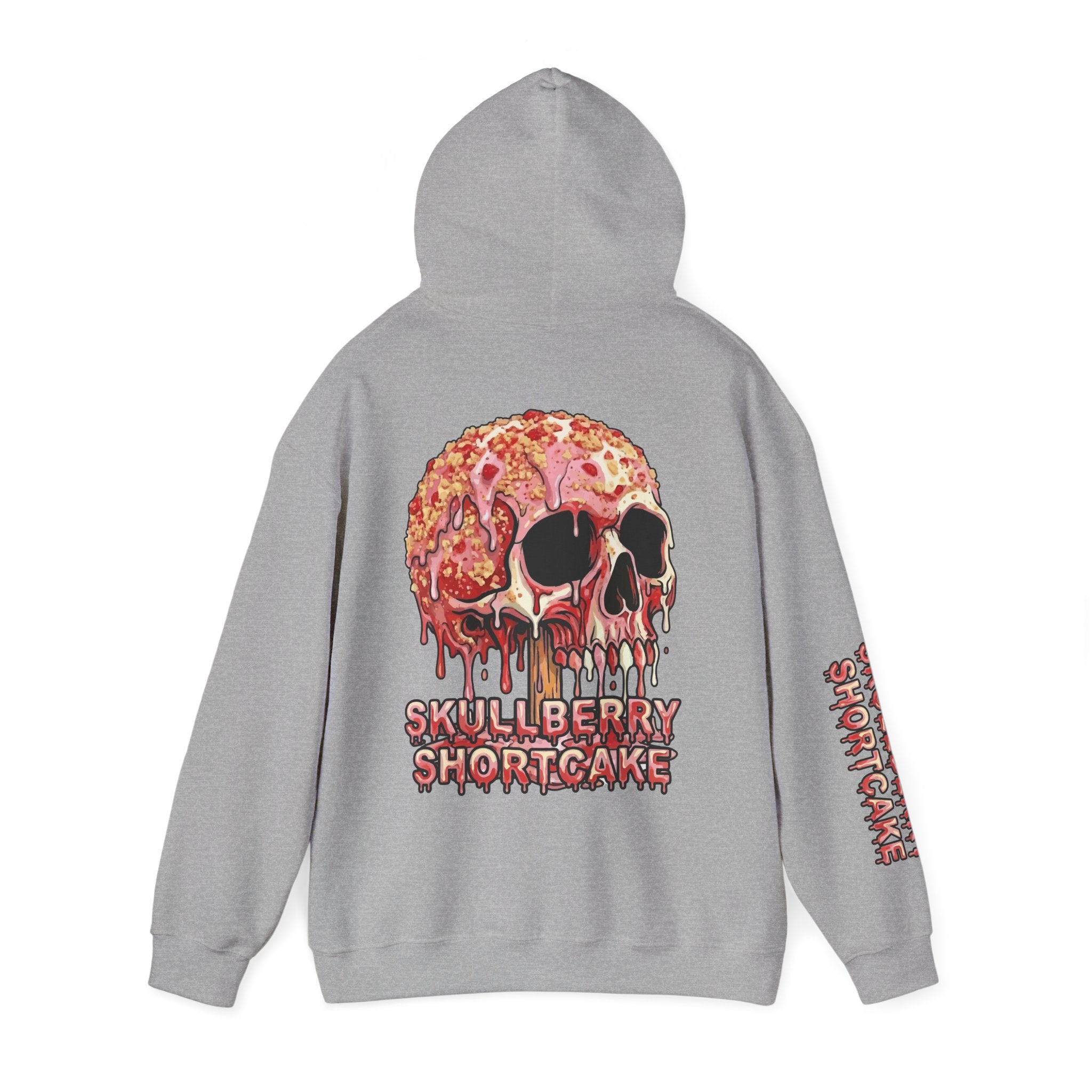Skullcream-Skullberry Shortcake Hoodie | Dripping Skull Graphic