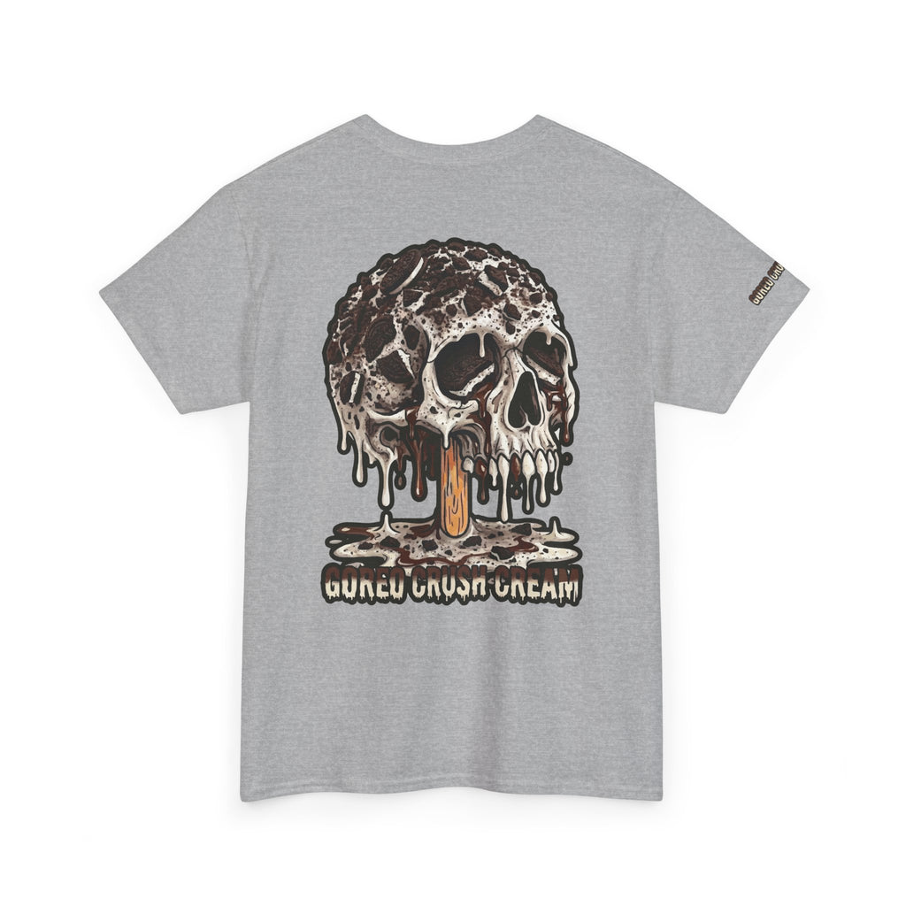 Skullcream-Goreo Crush Cream T-Shirt | Colorful Drip Graphic Tee
