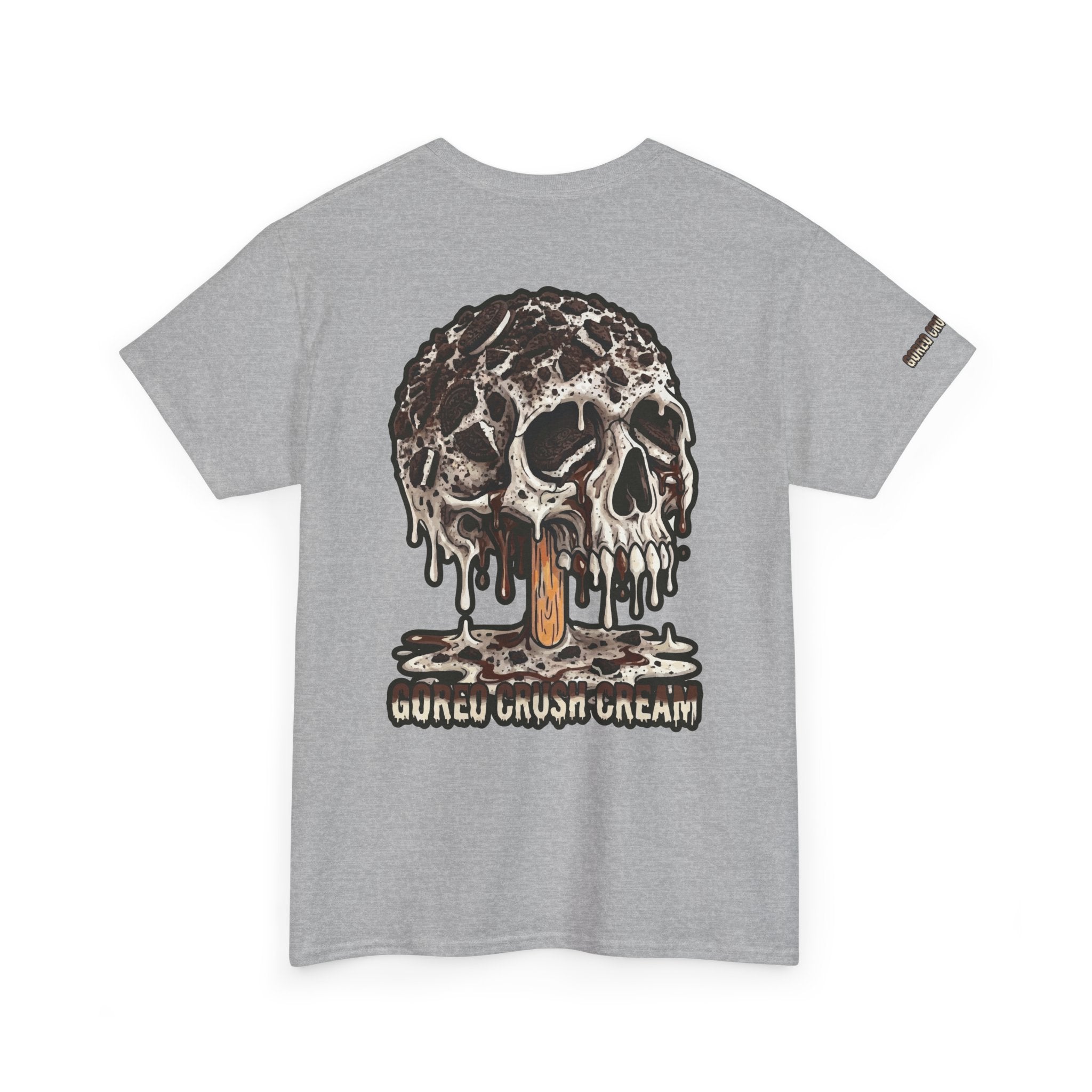 Skullcream-Goreo Crush Cream T-Shirt | Colorful Drip Graphic Tee