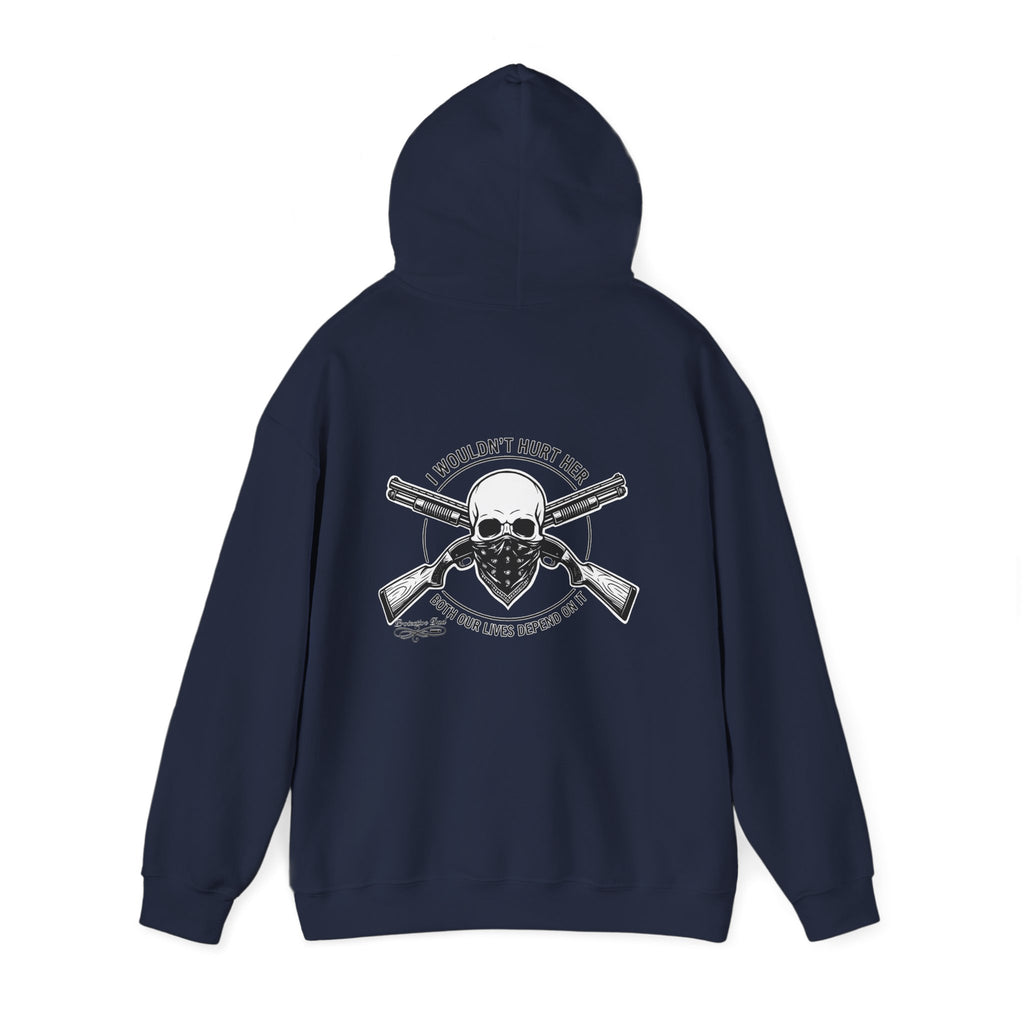 Protective Dad Shotguns - Hoodie | Here’s Your Warning