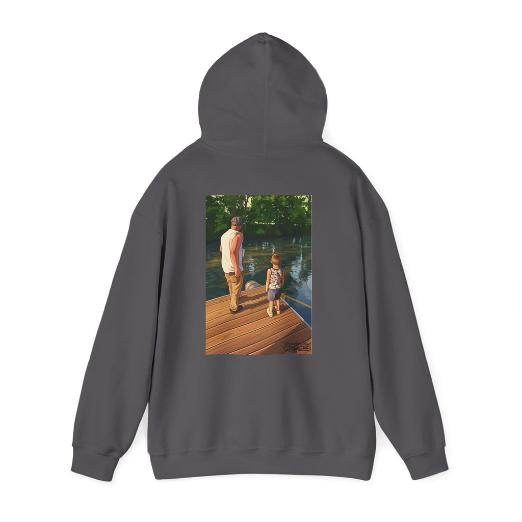 Protective Dad Father-n-Son Love Hoodie | He’s Protected Too