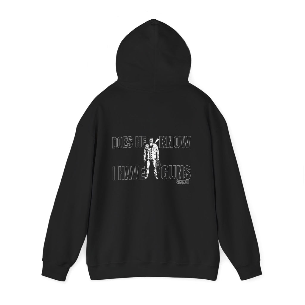 Protective Dad Does He Know Hoodie | Here’s Your Warning