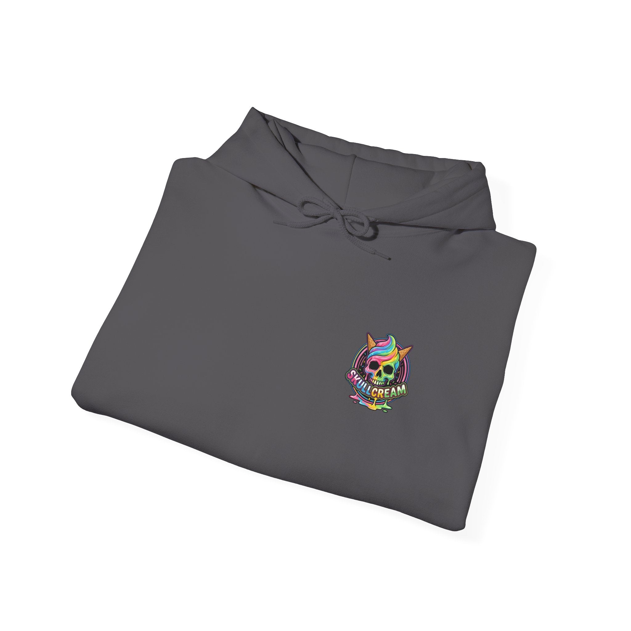 Skullcream-Don’t Push-Pops Hoodie | Dripping Skull Graphic
