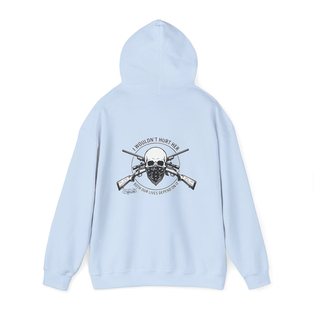 Protective Dad Rifle - Hoodie | Here’s Your Warning