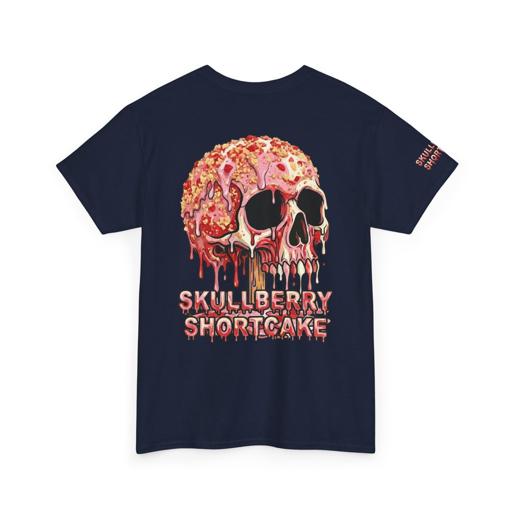 Skullcream-Skullberry Shortcake T-Shirt | Colorful Drip Graphic Tee