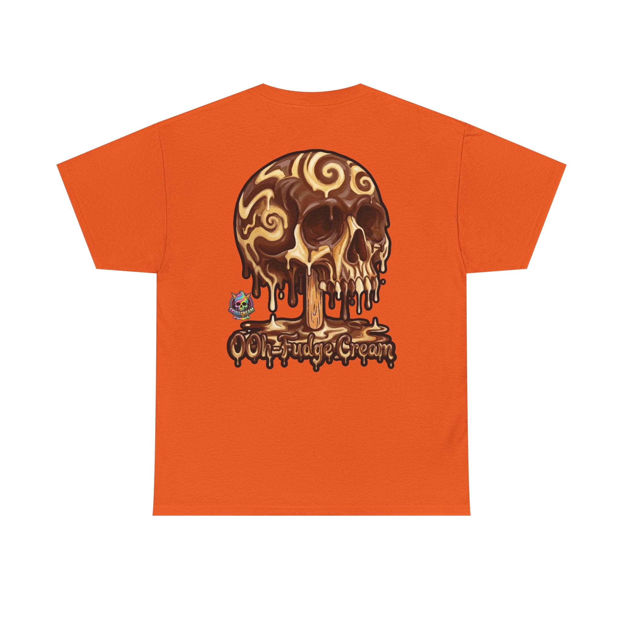 Skullcream-Ooh-Fudge Cream T-Shirt | Colorful Drip Graphic Tee