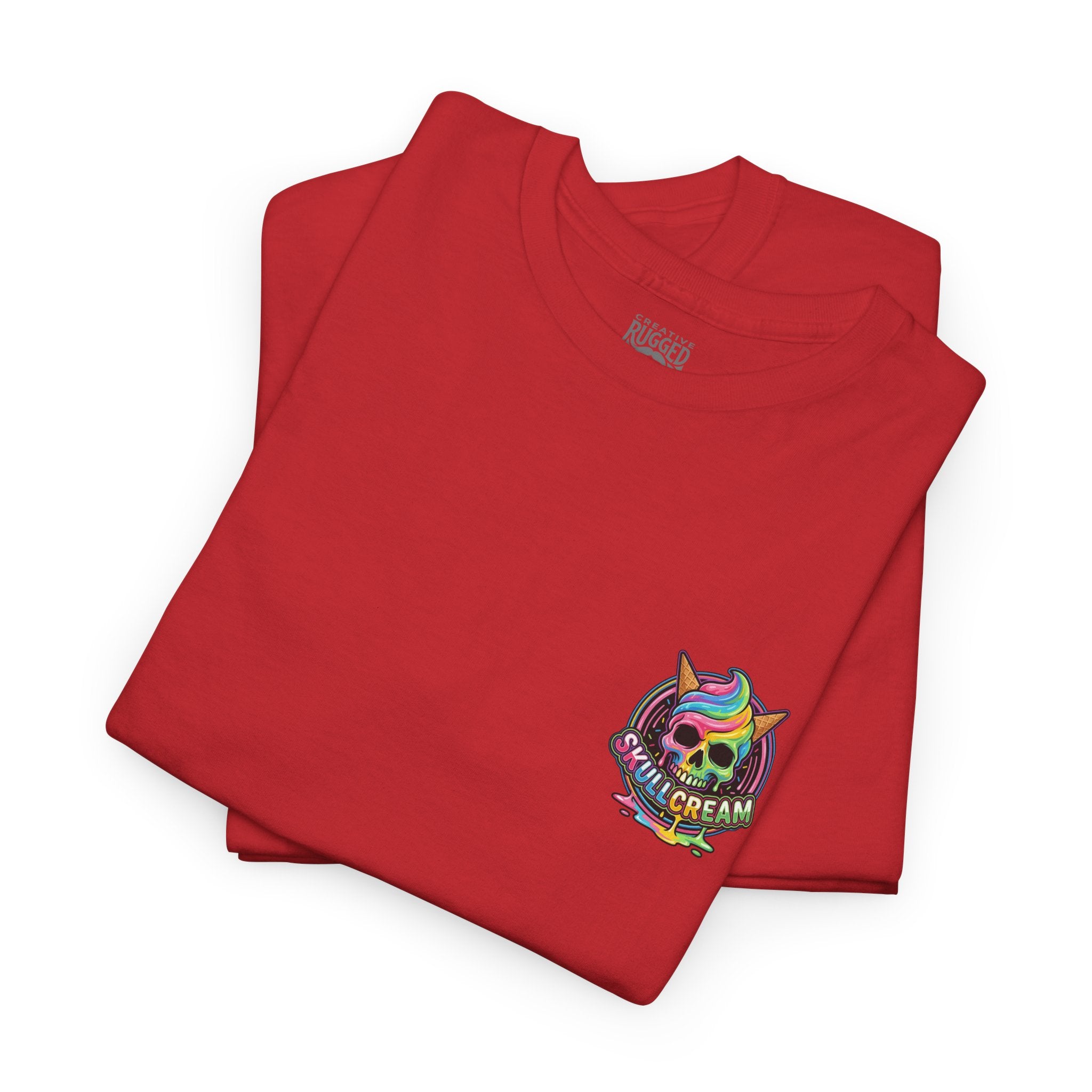 Skullcream Carnival Caramel Apple - Spooky Candy Apple Graphic T-Shirt
