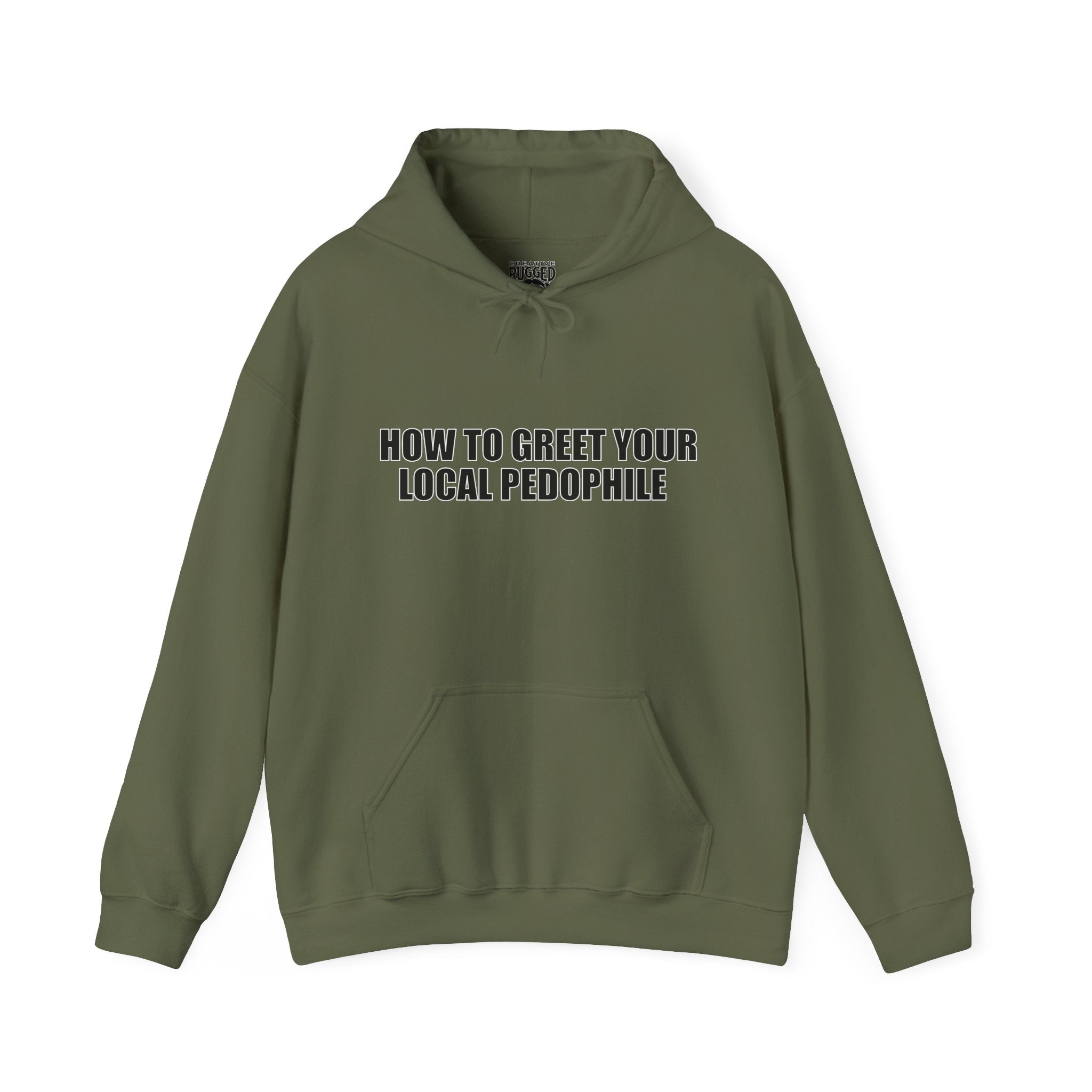 Protective Dad Greetings Hoodie | Here’s Your Warning