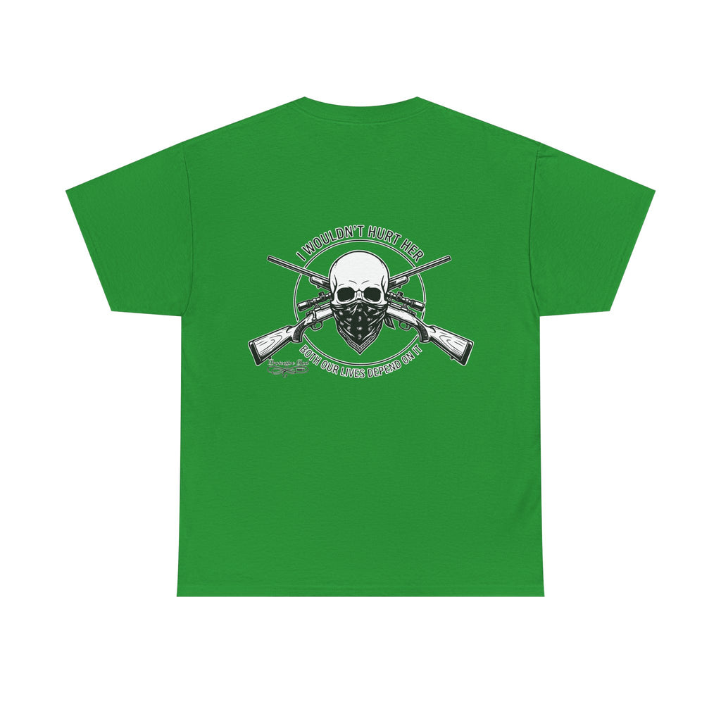 Protective Dad Rifles T-Shirt | Here’s Your Warning
