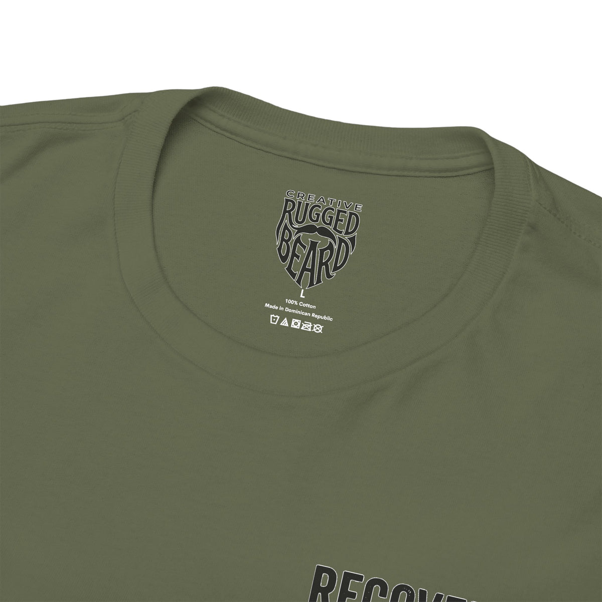 Addicted | Yes Sir T Shirt | Recovering Addict Green Graphic T Shirt