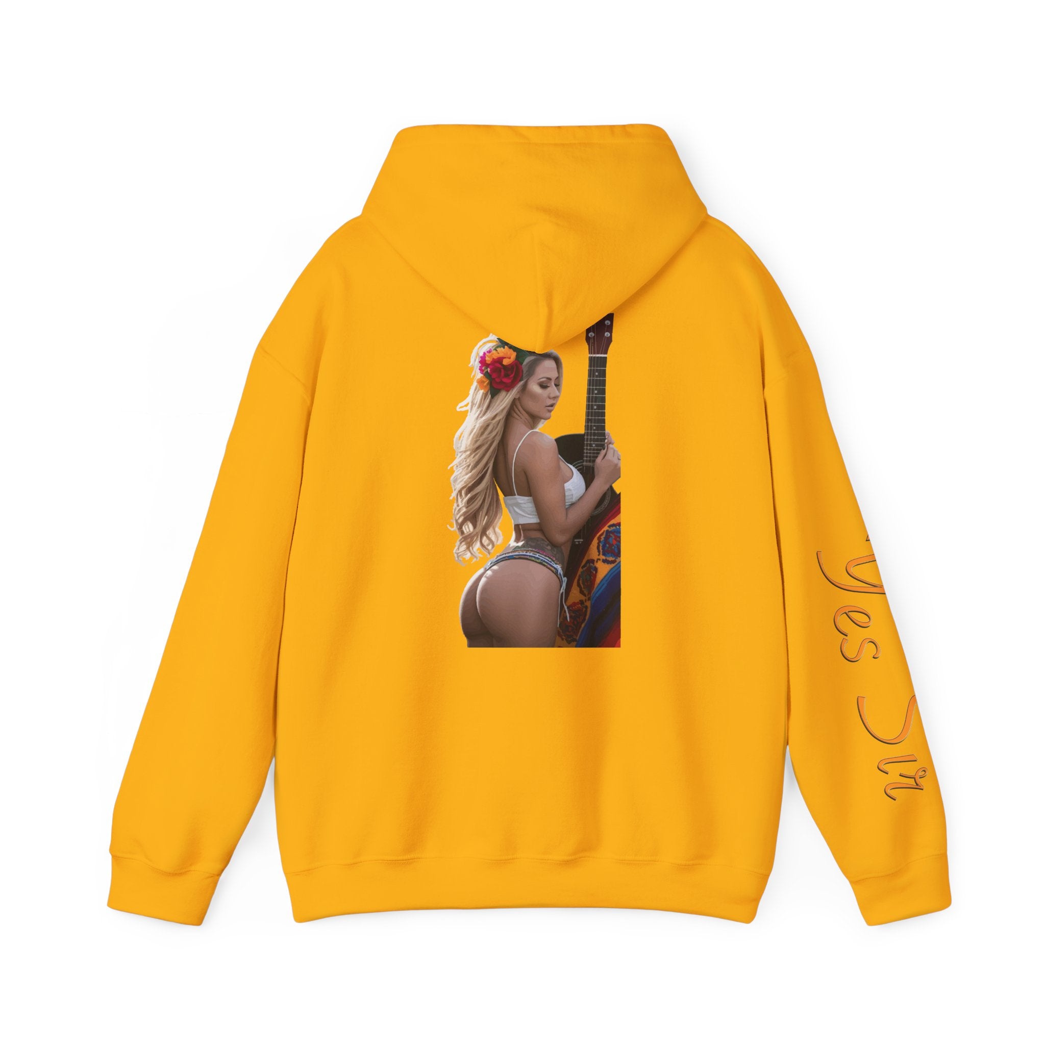 Pretty Flowers Yes Sir Hoodie | Parental Advisory  for the Bearded