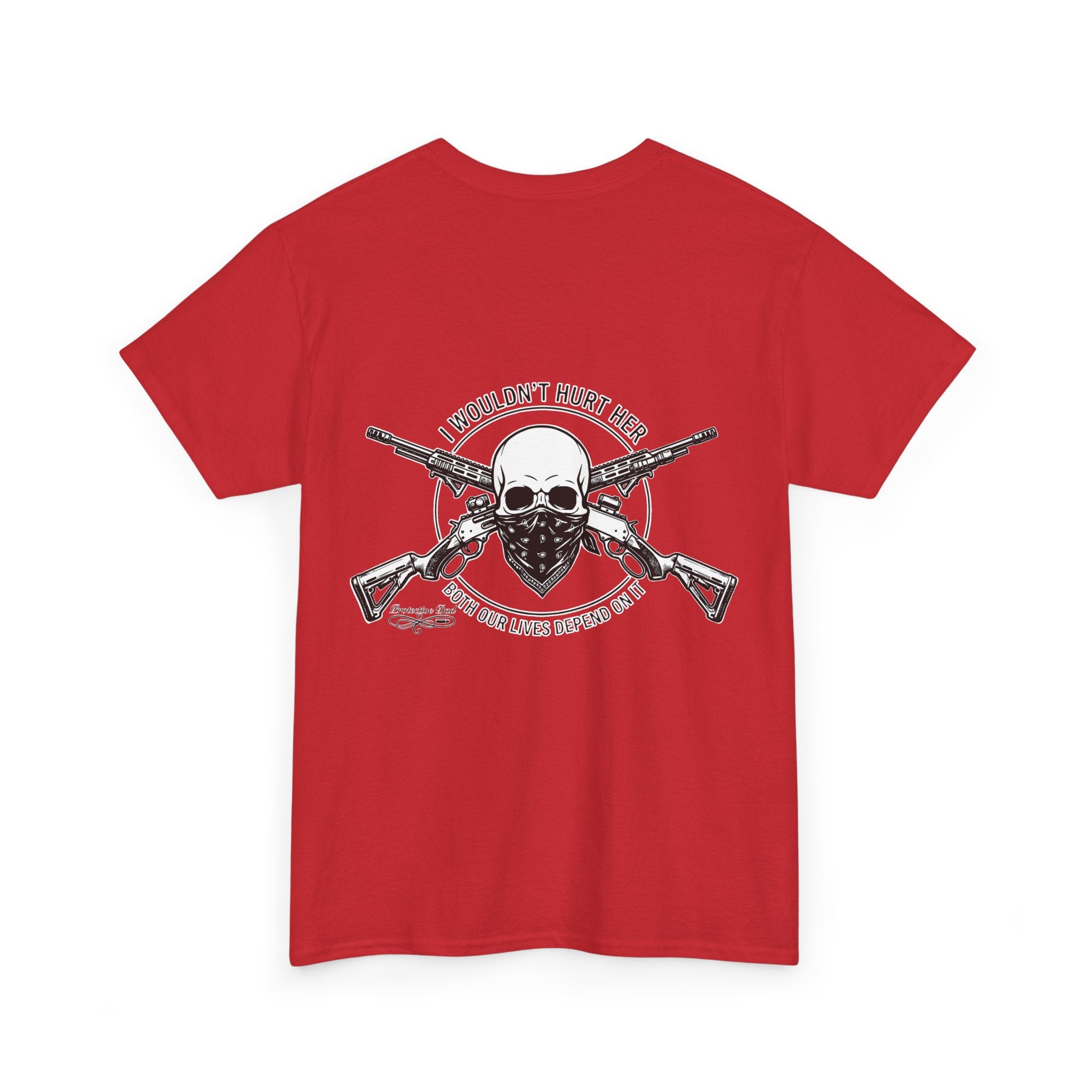 Protective Dad Lever Actions T-Shirt | Here’s Your Warning