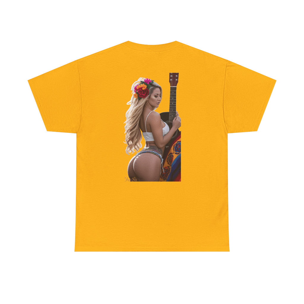 Pretty Flowers-Yes Sir T-Shirt | Parental Advisory  for the Bearded