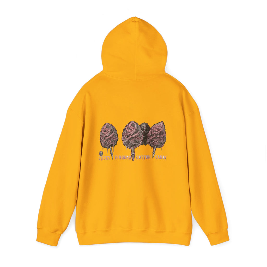 Cotton Candy Skullcream Hoodie — Sticky Fingers Band Graphic Pullover