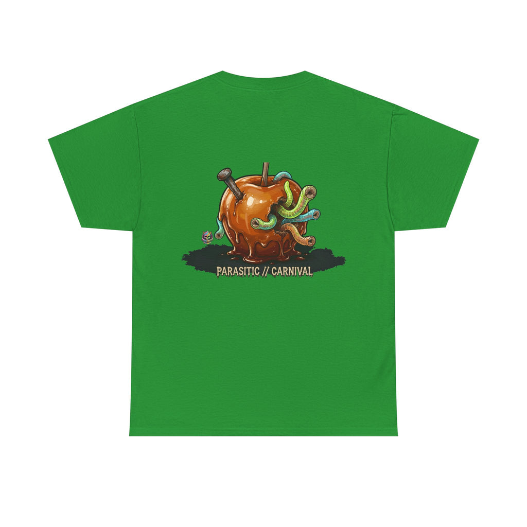 Skullcream Carnival Caramel Apple - Spooky Candy Apple Graphic T-Shirt