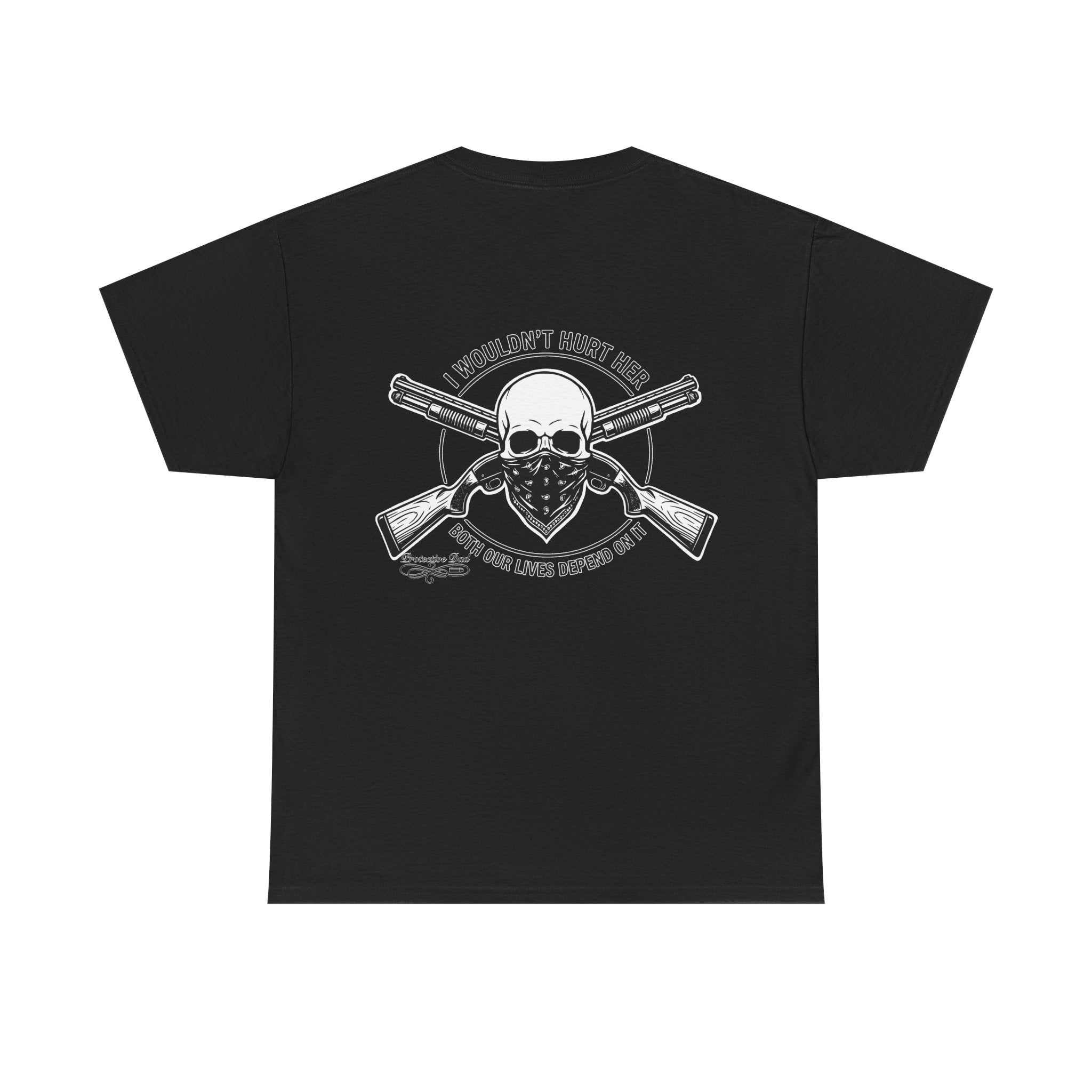 Protective Dad Shotguns T-Shirt | Here’s Your Warning