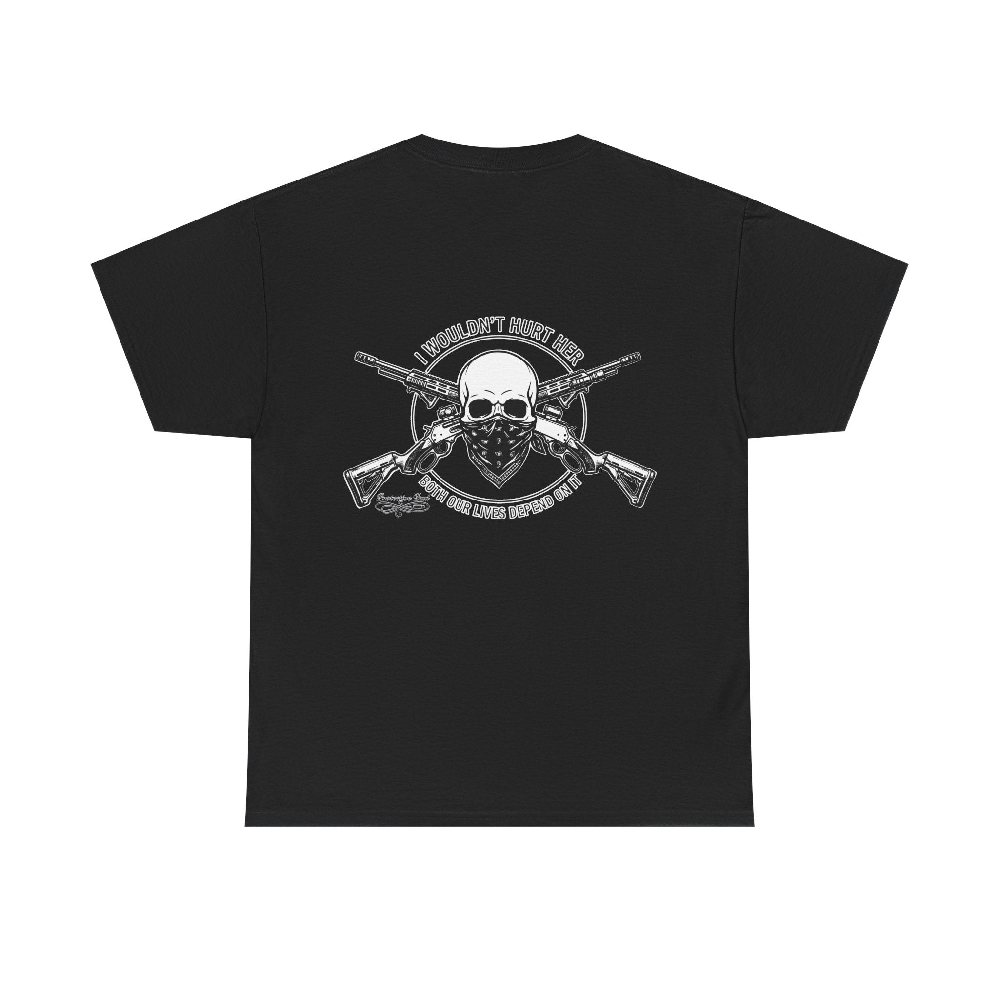 Protective Dad Lever Actions T-Shirt | Here’s Your Warning