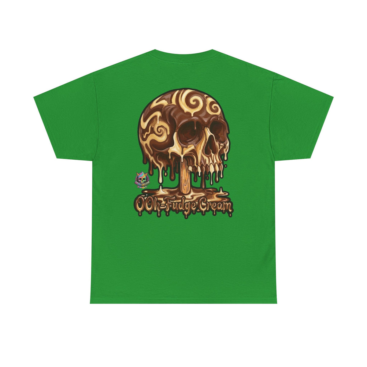 Skullcream-Ooh-Fudge Cream T-Shirt | Colorful Drip Graphic Tee