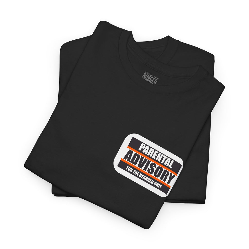 Nice Guitar-Yes Sir T-Shirt | Parental Advisory for the Bearded