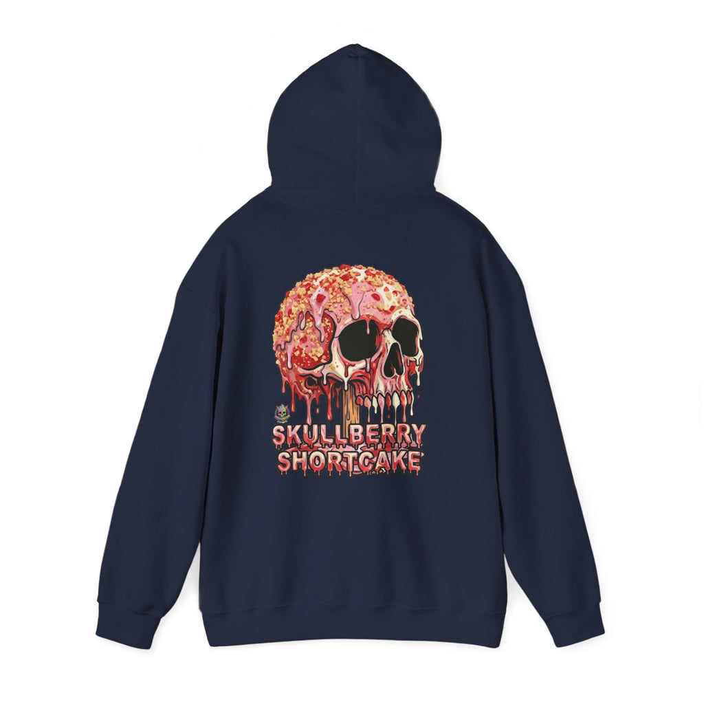 Skullcream-Skullberry Shortcake Hoodie | Dripping Skull Graphic