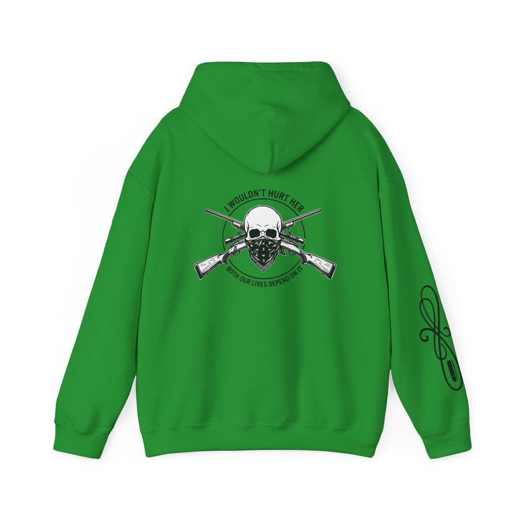 Protective Dad Rifle - Hoodie | Here’s Your Warning