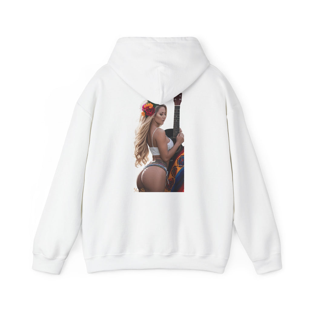 Pretty Flowers Yes Sir Hoodie | Parental Advisory  for the Bearded