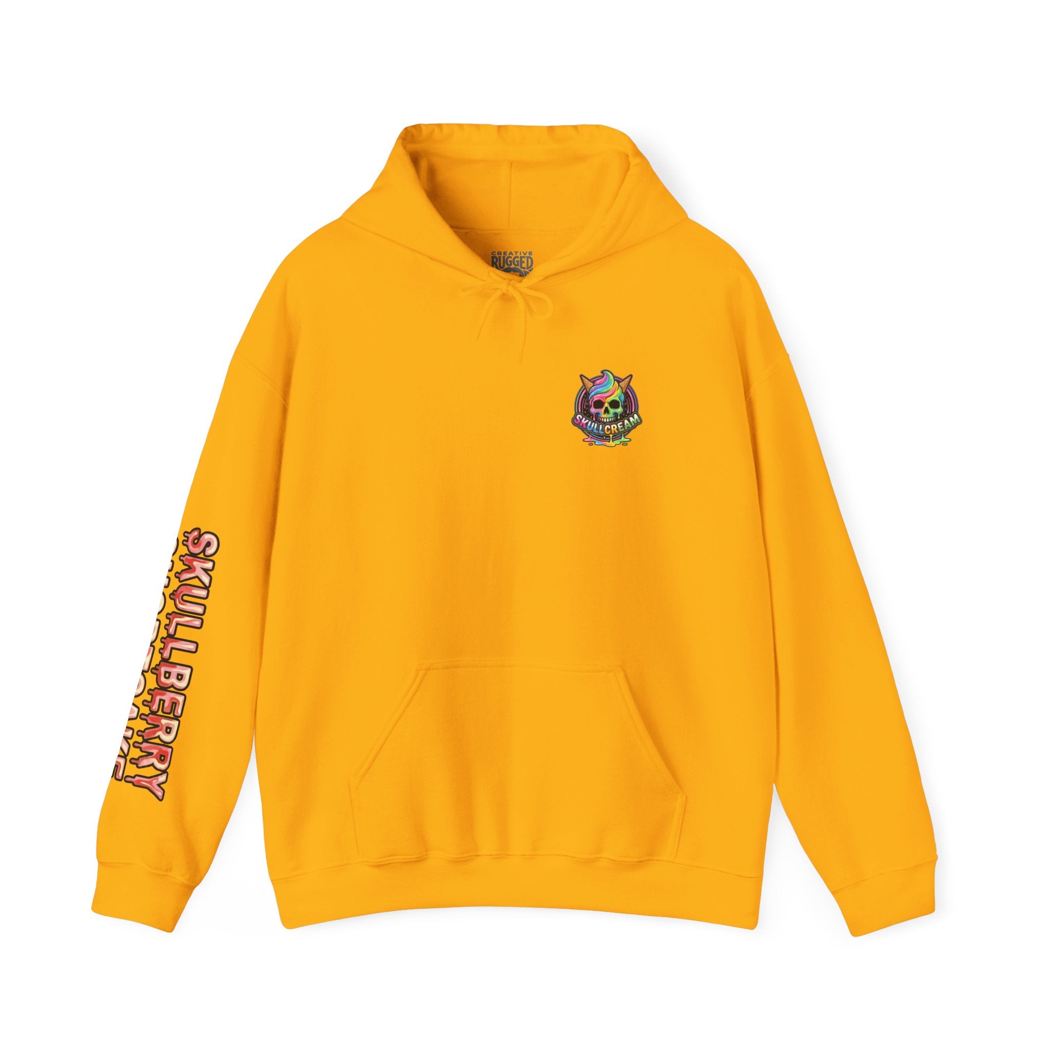 Skullcream-Skullberry Shortcake Hoodie | Dripping Skull Graphic