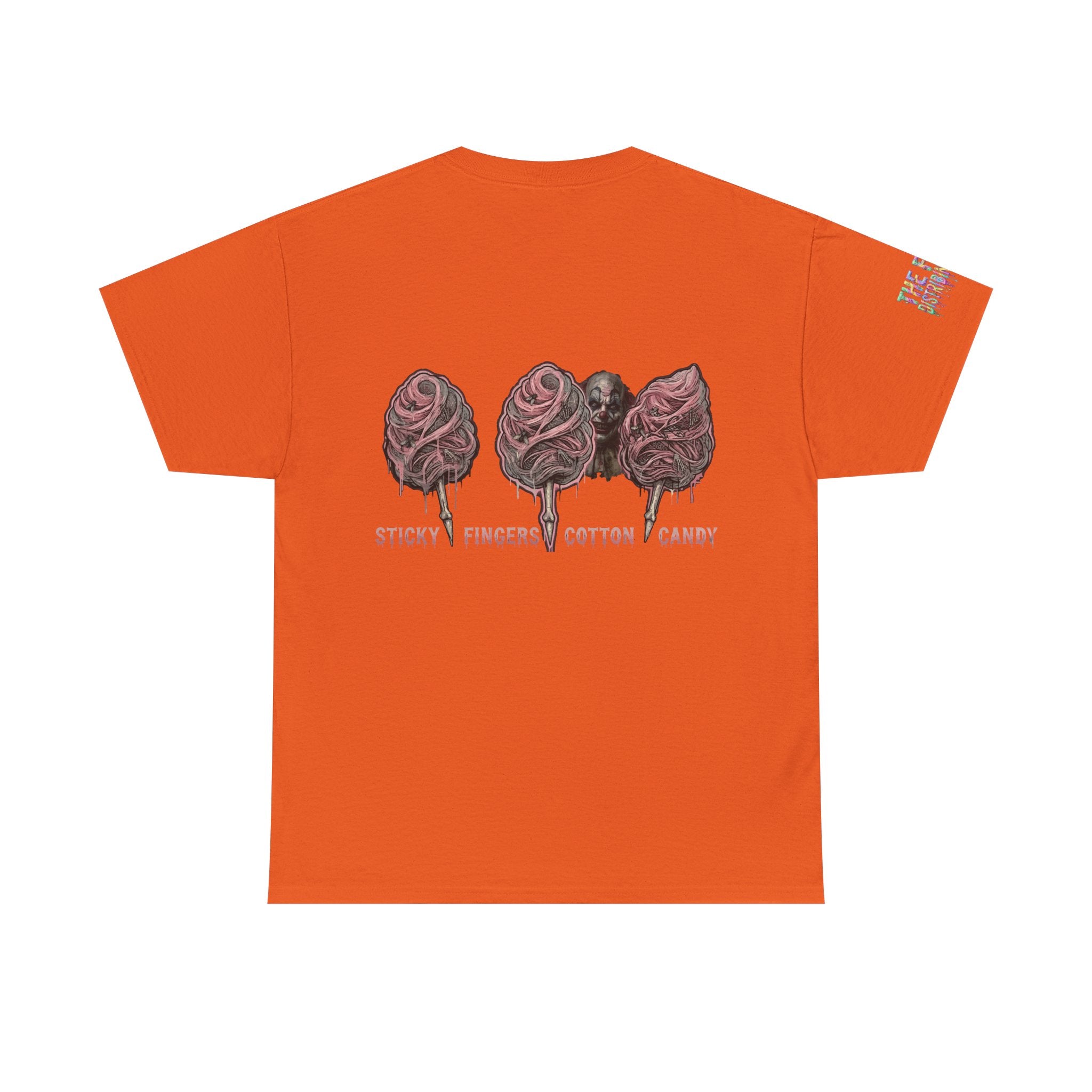 Cotton Candy Skullcream T Shirt — 'Sticky Fingers' Graphic T-Shirt