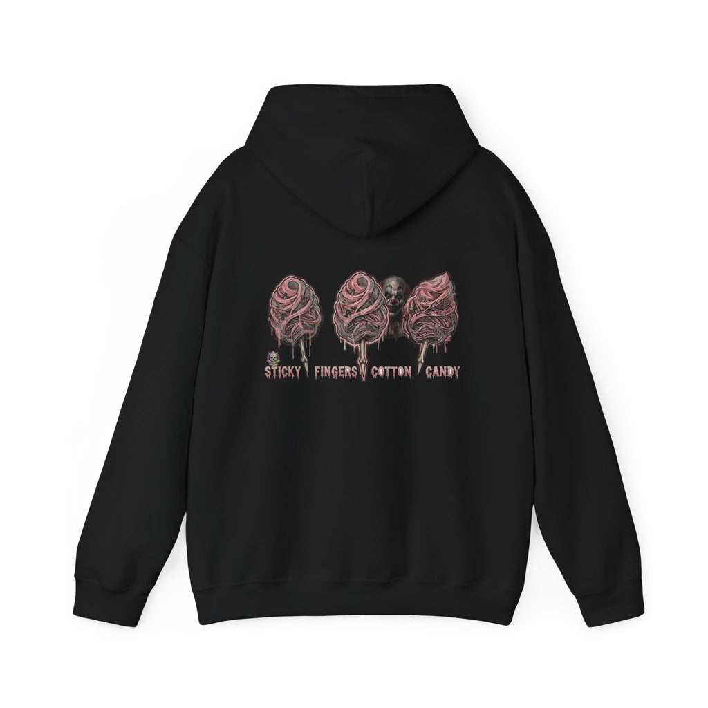 Cotton Candy Skullcream Hoodie — Sticky Fingers Band Graphic Pullover