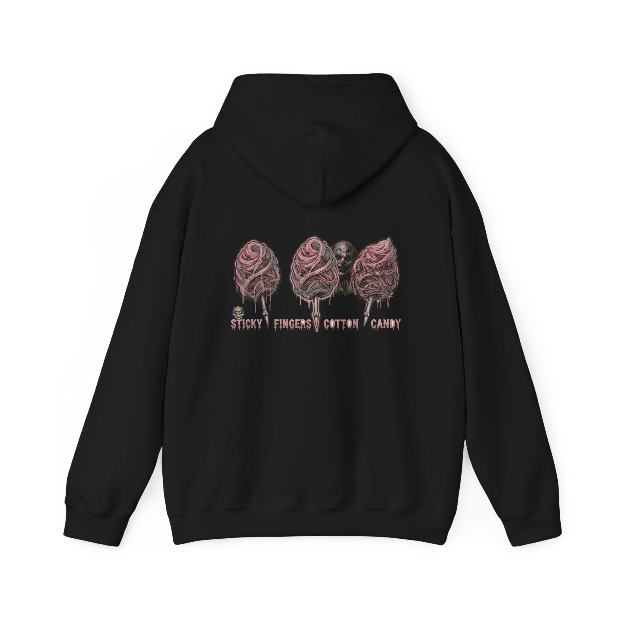 Cotton Candy Skullcream Hoodie — Sticky Fingers Band Graphic Pullover