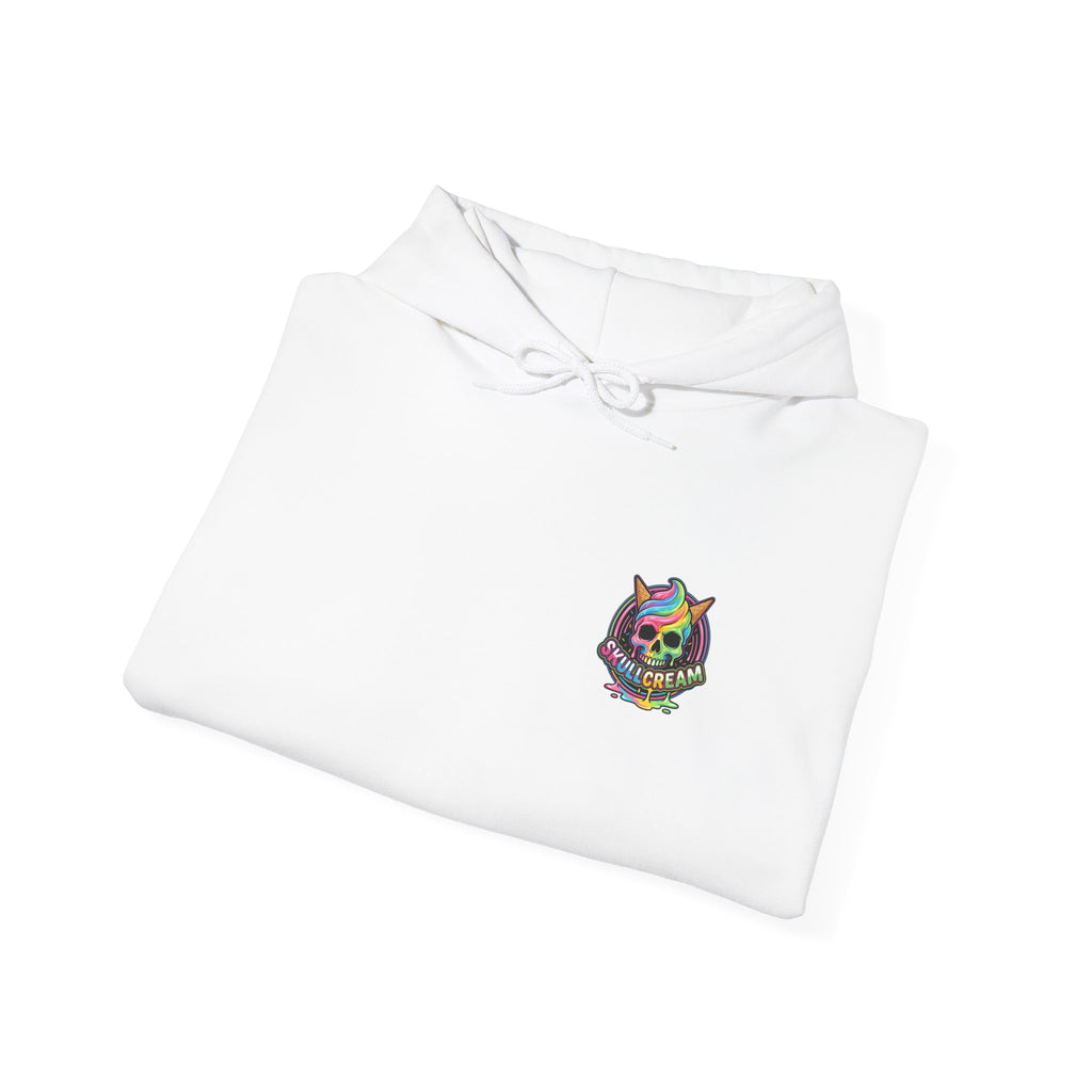 Skullcream-Don’t Push-Pops Hoodie | Dripping Skull Graphic