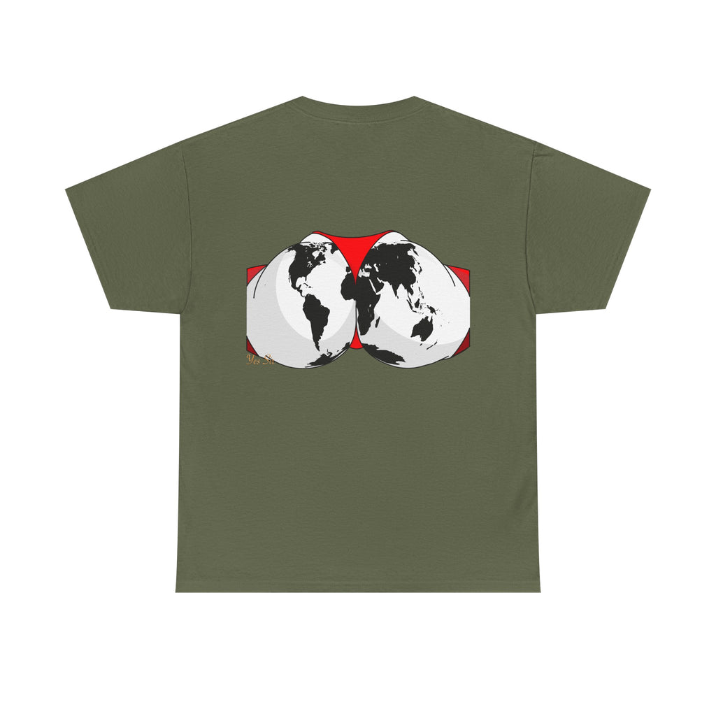 The World | Yes Sir T Shirt | Cherish It Graphic T Shirt