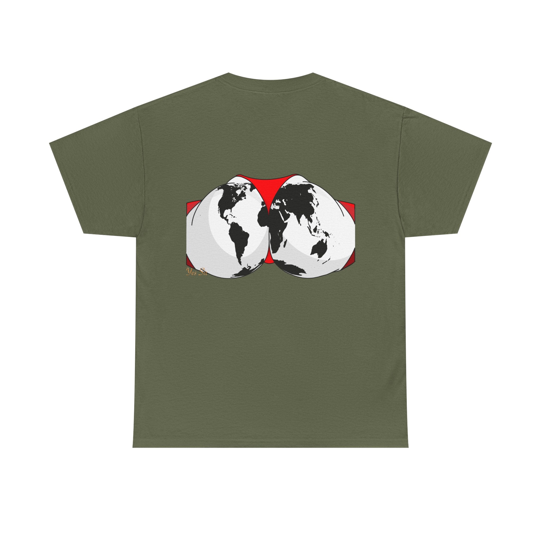 The World | Yes Sir T Shirt | Cherish It Graphic T Shirt