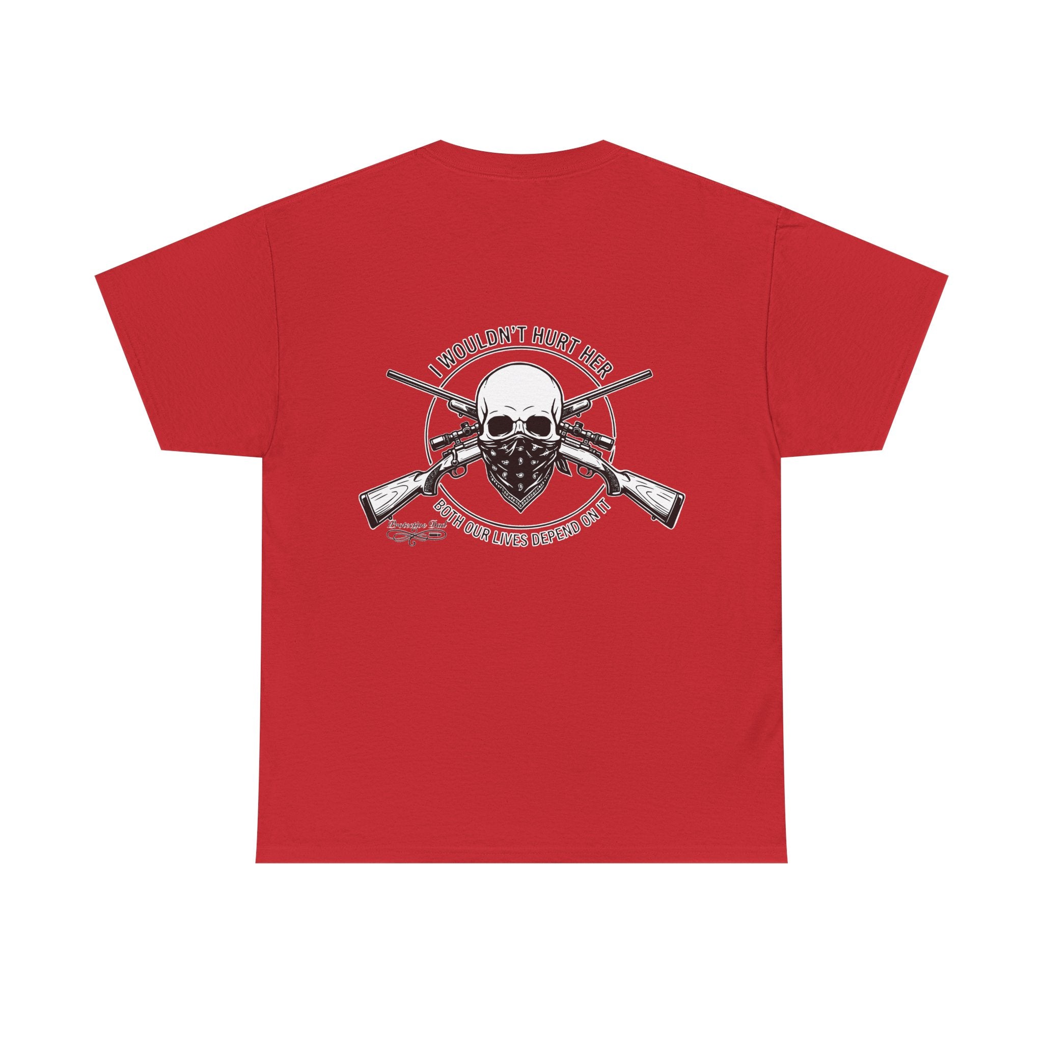 Protective Dad Rifles T-Shirt | Here’s Your Warning