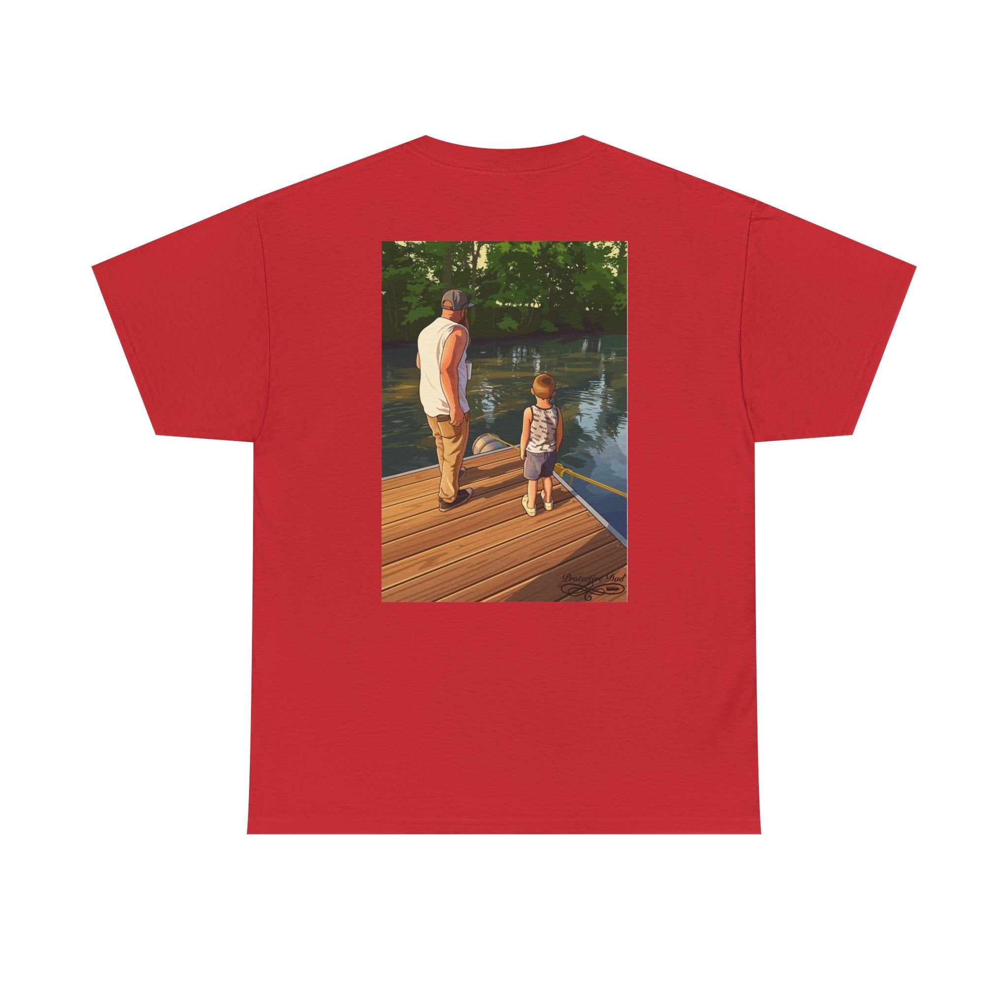 Protective Dad Father-n-Son Love T-Shirt | He’s Protected Too