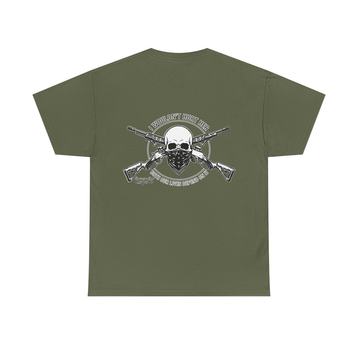 Protective Dad Lever Actions T-Shirt | Here’s Your Warning