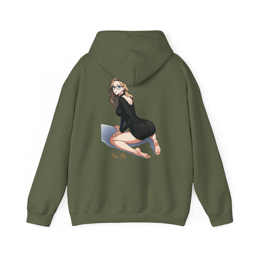 Oopies! Yes Sir Hoodie | Parental Advisory  for the Bearded