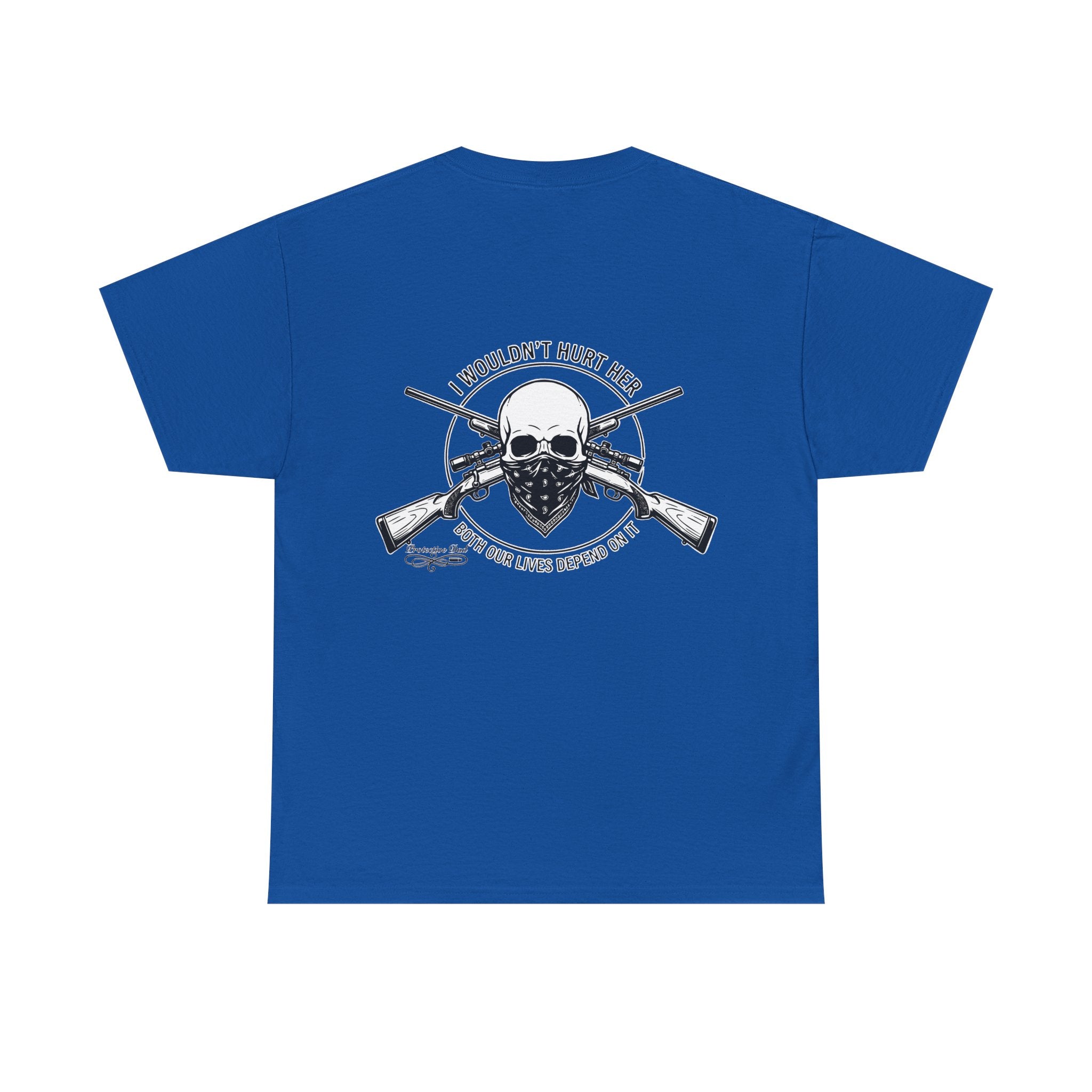 Protective Dad Rifles T-Shirt | Here’s Your Warning