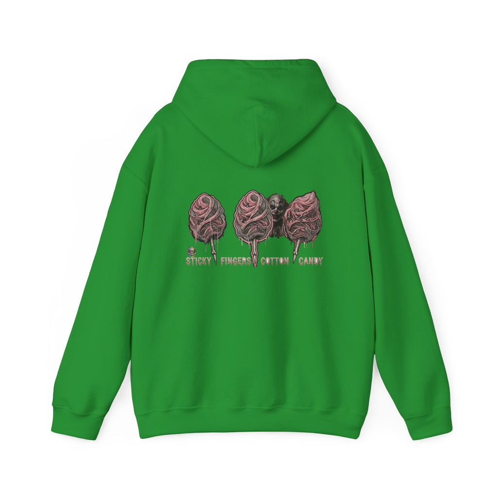 Cotton Candy Skullcream Hoodie — Sticky Fingers Band Graphic Pullover