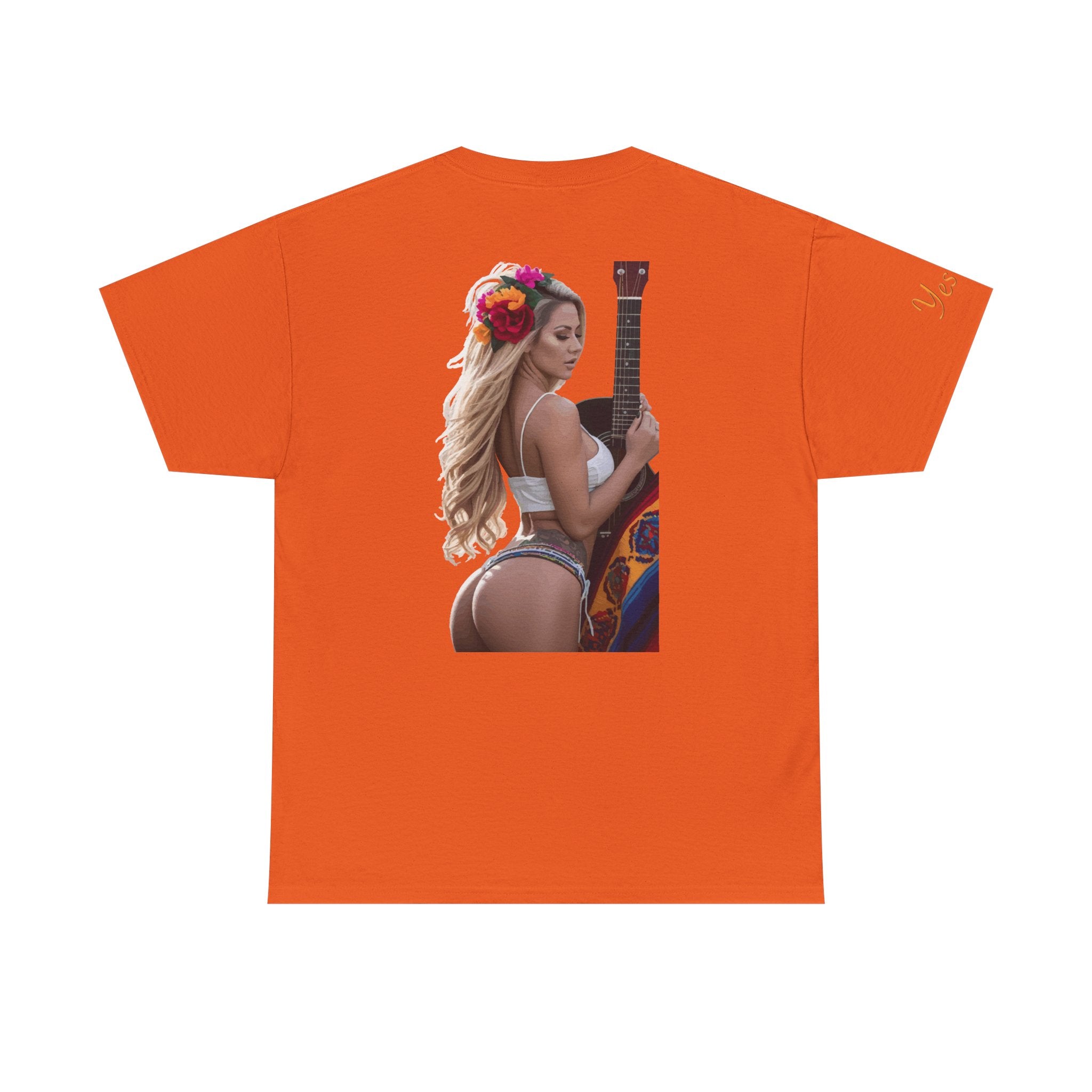 Pretty Flowers-Yes Sir T-Shirt | Parental Advisory  for the Bearded