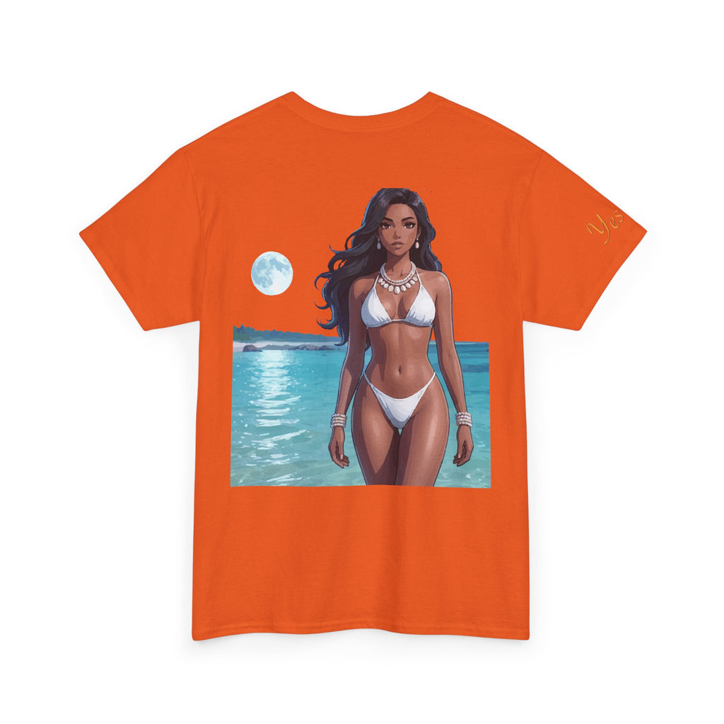 Under the Moon Light Yes Sir T-Shirt | Parental Advisory  for the Bearded