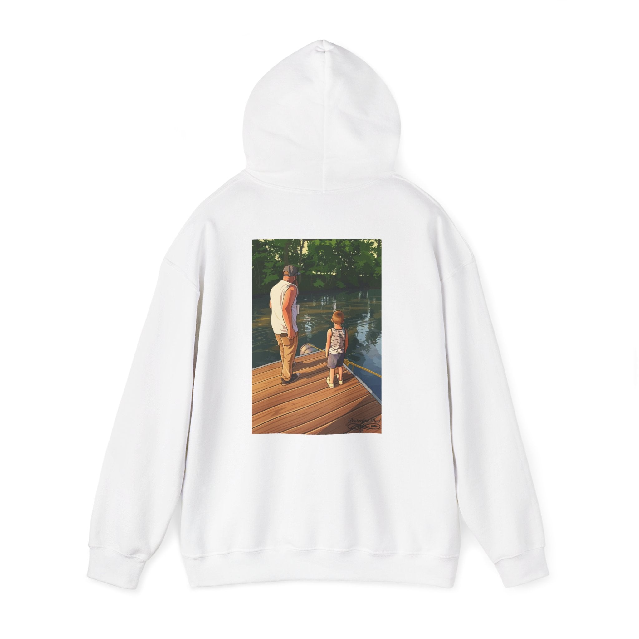 Protective Dad Father-n-Son Love Hoodie | He’s Protected Too